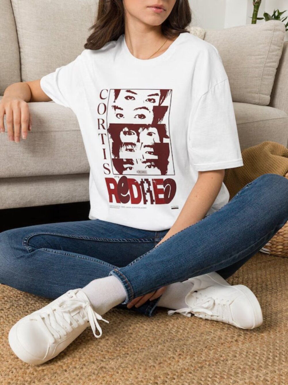Cortis Redhead T-Shirt Pop Art Faces Unisex T Shirt